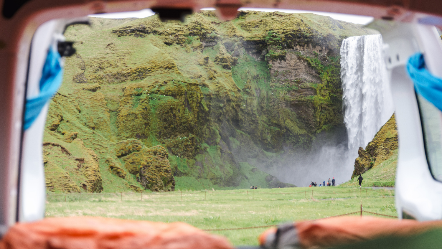 Bundle your accommodations and transportation costs together by renting a camper van in Iceland