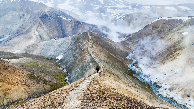 Hiking is one of the best ways to explore Iceland for free